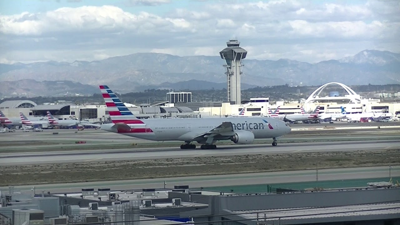American Airlines Flight 169 Lax Nrt Reverse Take Off Feb 13 2018 American Airlines Flight 169 Lax Nrt Reverse Take Off Feb 13 2018