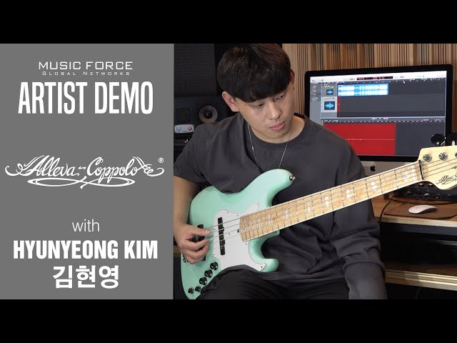 Alleva Coppolo LM5 Deluxe Bass Demo - 'Big Blur' by Bassist 김현영 (HyunYeong Kim) class=