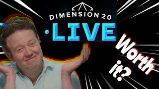 Dimension 20 Live: Recap and Review
