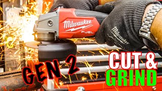 POWER & CONVENIENCE! Gen2 Milwaukee 2880 M18 FUEL 4-1/2