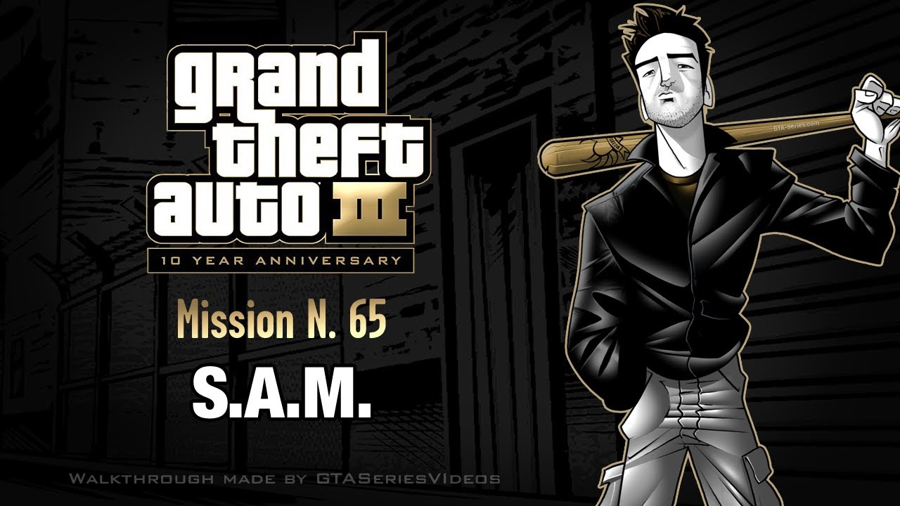 GTA 3 - Walkthrough - Mission #65 - S.A.M. (HD) 