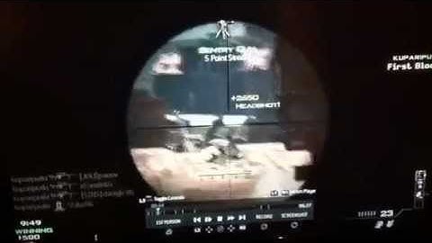 Multikill 5 people. Call of Duty modern warfare 3