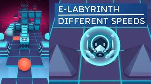 Rolling Sky | E-labyrinth (Different Speeds)