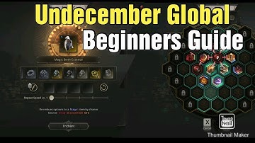 Undecember Beginners Guide - Tings You Should Know