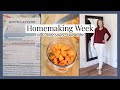 HOMEMAKING WEEK | WALMART GROCERY HAUL + IN THE KITCHEN + SELF CARE/BIBLE STUDY &amp; WHAT TO WEAR