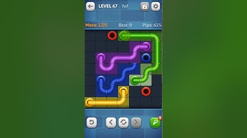 Line Puzzle Pipe Art Basic Level 66 67 68 69 70