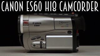 撮影再生ダビングOK　Canon　ES2500　付属品あり　Hi8 Canon ES2500 Hi8 Camcorder | Blue Moon Camera