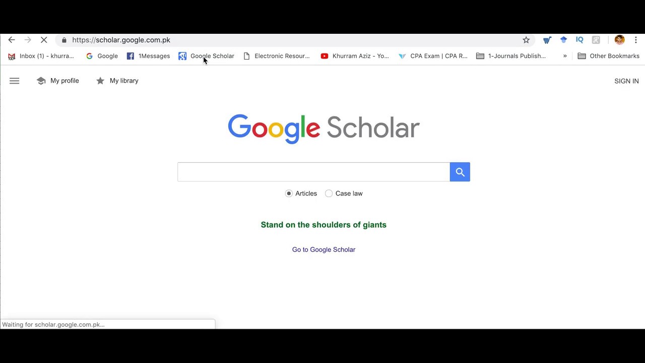 How do I filter research articles in Google Scholar?