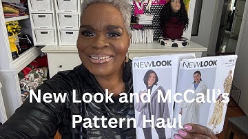 New look and McCalls Pattern Haul/ soshirleylikefashion 💕2025