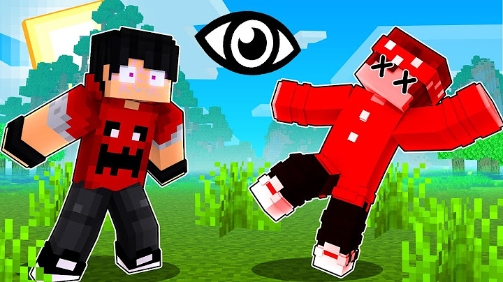 Meu OLHAR PODE DERROTAR TODOS no Minecraft