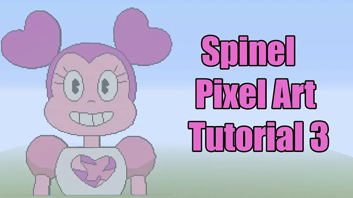 Minecraft Spinel Pixel Art Tutorial Part 3(Steven Universe The Movie)