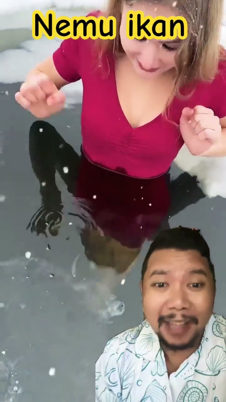 NEMU IKAN DI KUTUB!!!?? #fishing #funny #fish #shortsfeed