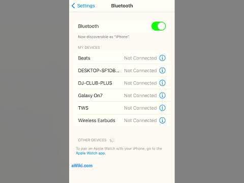 Remove Device from Bluetooth iphone 💻 ios 16 Forget This Device
