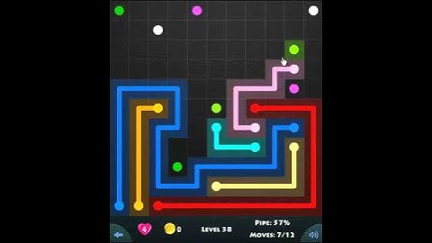 flow game facebook - jumbo pack level 38 Connect the dots