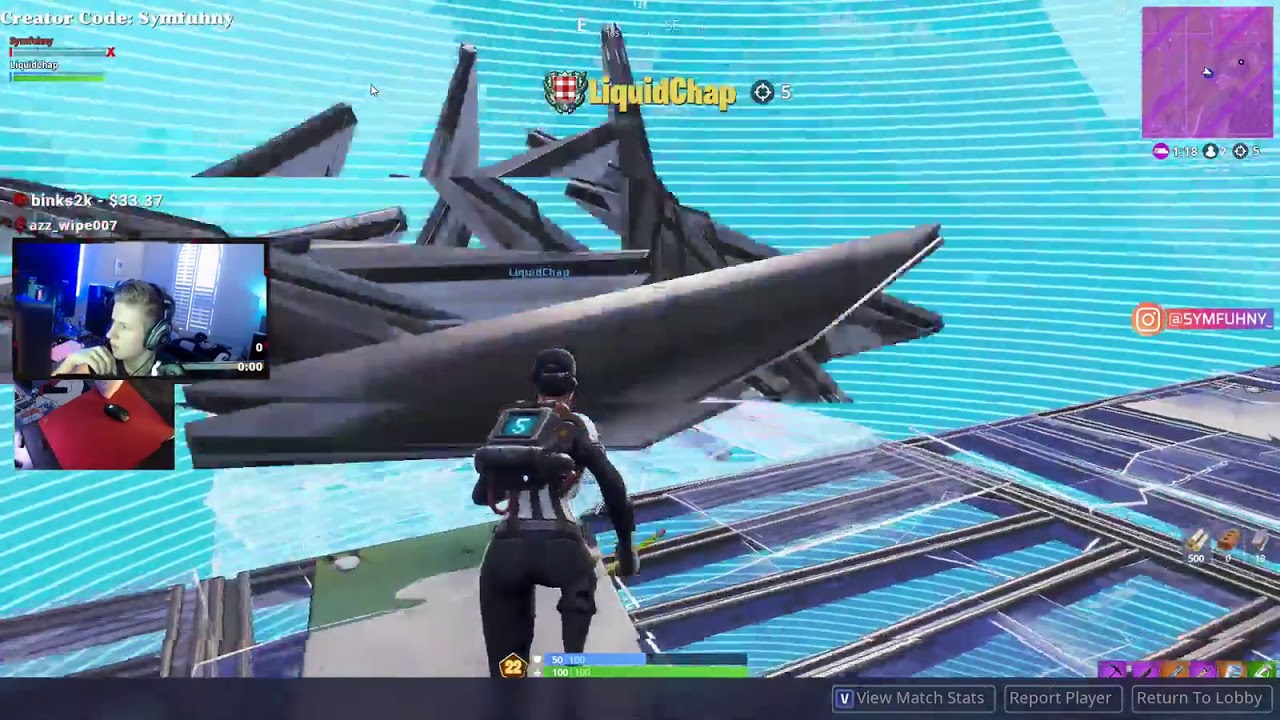 killing symphunny and chap Twitch.tv Clip [Fortnite Symfuhny] 02/09/2019