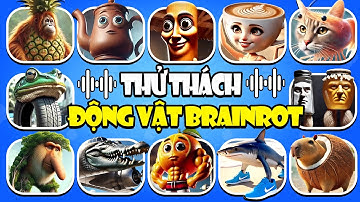 🔥SIÊU THỬ THÁCH🔥 Đoán Âm Thanh Nhân Vật Memes ITALIAN BRAINROT 🤣 Tung Tung Sahur | Vũ Trụ Brainrot