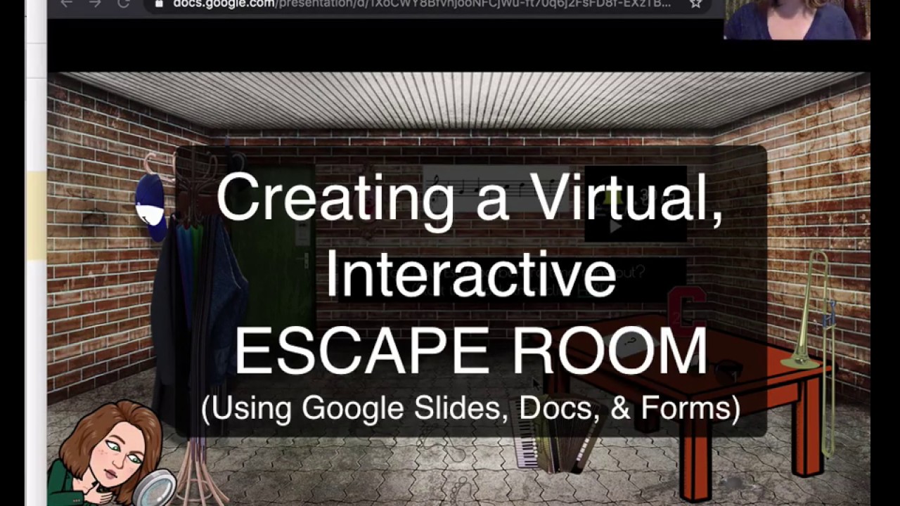 Google Slides Bitmoji Escape Room Tutorial Youtube