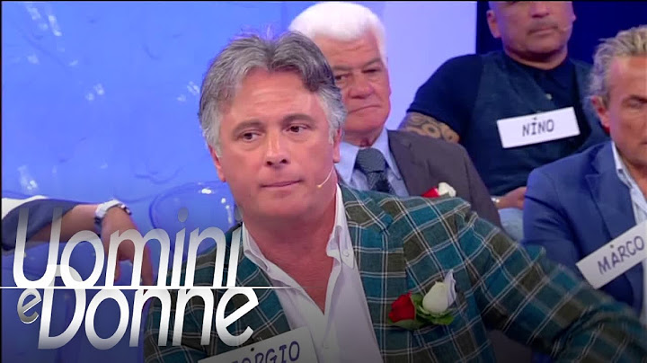 Uomini e Donne, Trono Over - " Sparisci dalla mia vita"