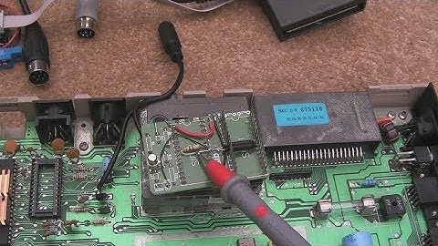 Commodore 64 (C64) Dual SID Fix (Save the data bus!)