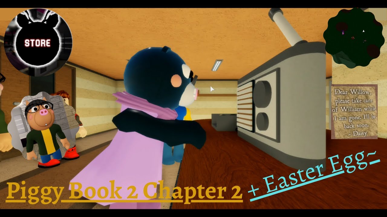 Piggy Book 2 Chapter 2 Easter Egg Are We The Bad Guys In The Story Piggy 2 Gameplay 6 Youtube - roblox piggy book 2 easter egg