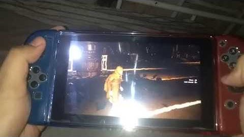 Final Fantasy XV Nintendo Switch Handheld Gameplay