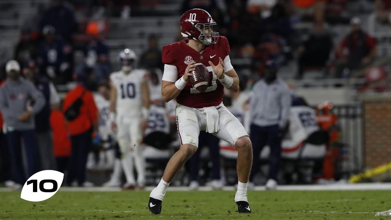 Mac Jones Top 10 Plays of the 2020 Season YouTube