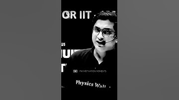 Sachin Sir Motivational Video🔥। @PhysicsWallah #pw #pw_motivation #physicswallah #iit #jee #shorts