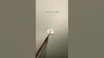 3D Cat drawing 🐱 best and easy tutorial 😍😂 #art #drawing #cat #funny #shorts #video