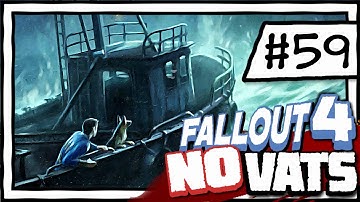 FAR HARBOR BEGINS! [59] Fallout 4 NO VATS | SURVIVAL DIFFICULTY PLAYTHROUGH