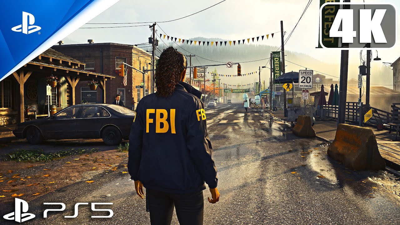 Alan Wake 2 PS5 Gameplay [4K 60FPS]