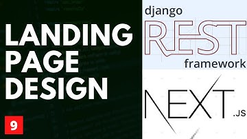 CSS Modules Landing page design.  Full-stack React and Django Project. #9