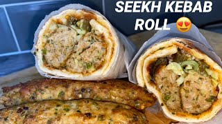 DELICIOUS SEEKH KEBAB PARANTHA ROLL -Quick And Easy | Nargis’ Kitchen