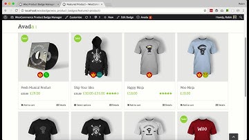 Product Archive Settings Demo - WooCommerce Product Badge Manager