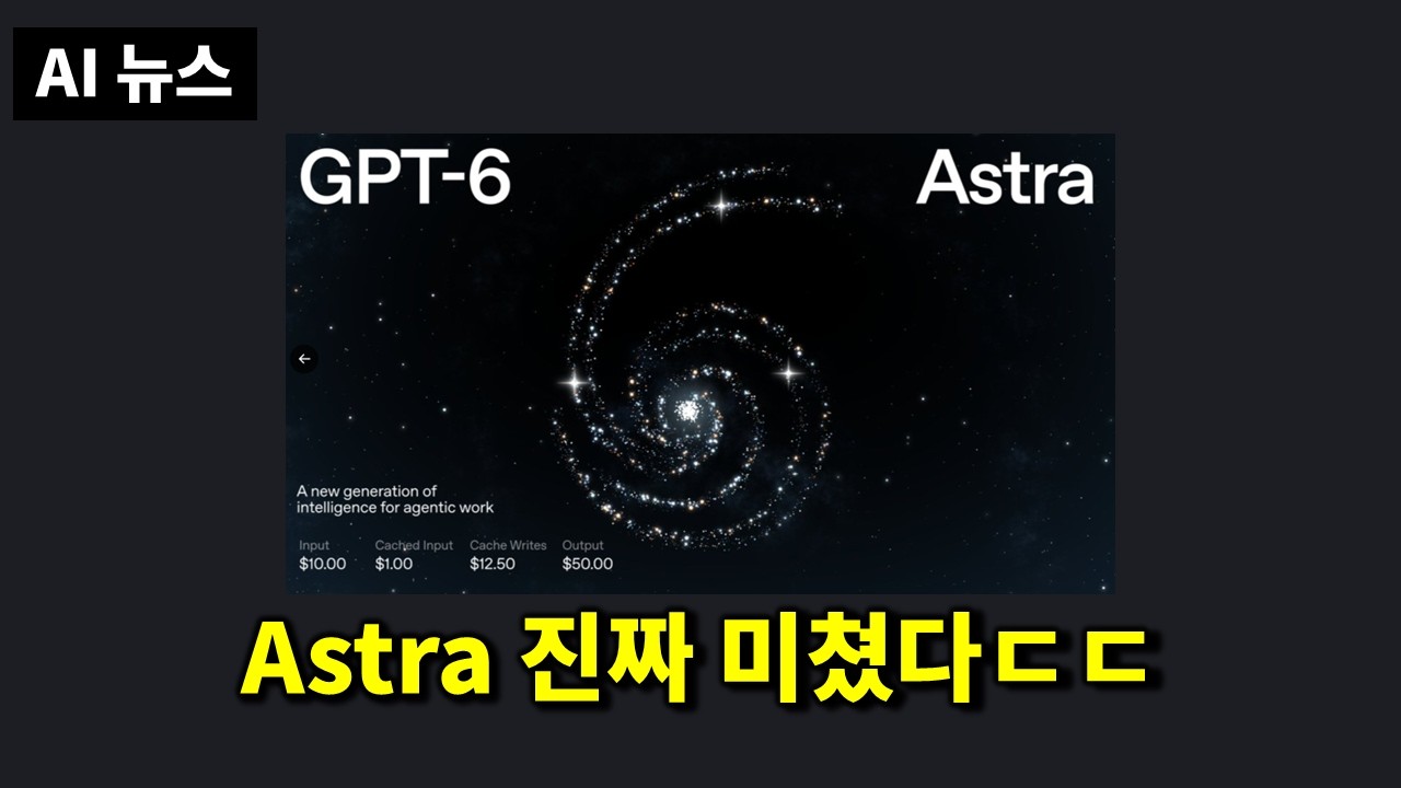 AI뉴스 - GPT-6 Astra 미쳤다, Fable 5.1, Gemini 3.8 Flash, Muse Spark 1.3, World Labs Atlas 등