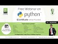 Python Webinar - Day 5 (1/7/20 to 7/7/20)