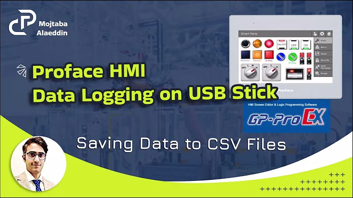 Proface HMI Data Logging on USB Stick | Record Data to CSV Files Without Overwriting or Repetition