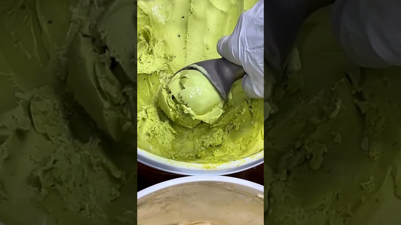 MATCHA now scooping!!! 🍨🍵💚