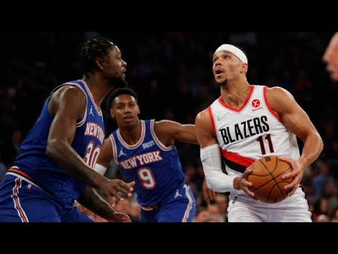 Portland Trail Blazers vs New York Knicks Full Game Highlights | March 16 | 2022 NBA Season