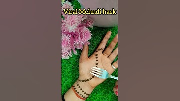 3D Border mehndi design tutorial || step by step border mehndi |#mehndi​  #ytshorts​ #bordermehndi​