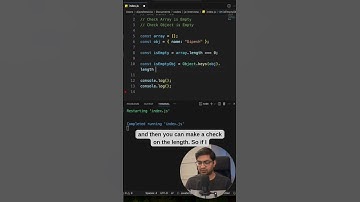 JavaScript Interview - Check If Arrays and Objects are Empty
