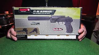 Gamo PT-85 Blowback Tactical CO2 Air Pistol