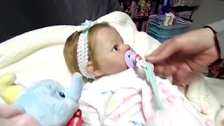 Reborn baby trip packing up zoey for monterey california!!