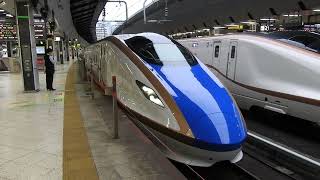 E7系　かがやき501号金沢行き　東京駅発車