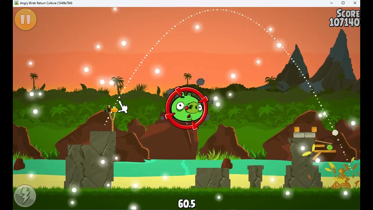 Angry Birds Return Culture Surf and turf  All Levels Gameplay