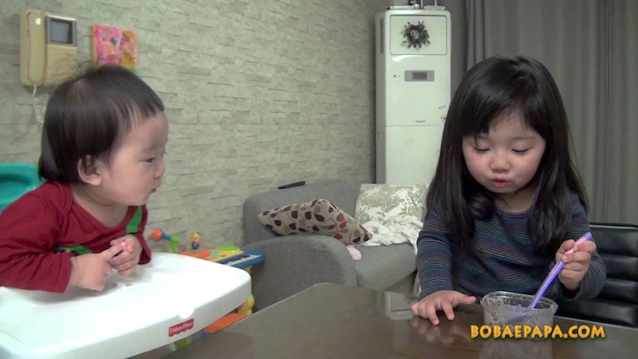 I will feed her (언니가 맘마줄께~)