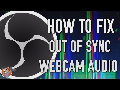 how-to-fix-obs-out-of-sync-webcam-audio-//-latest-version-of-obs-studio