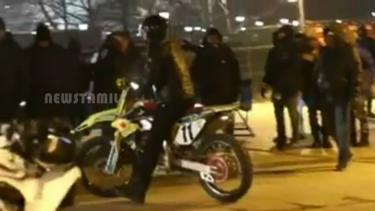 Ajith 57 Bike stunt  Leaked