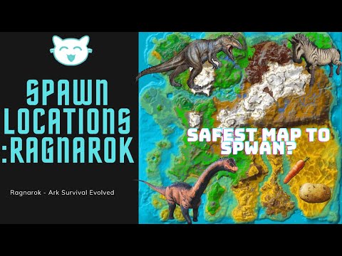 SPAWN LOCATIONS : RAGNAROK : Ark Survival Evolved