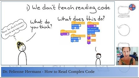 "How to Read Complex Code" by Dr Felienne Hermans (@felienne)