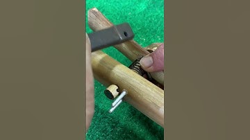 Handmade a Simple trigger mechanism # Craft Bamboo # DIY # For you enjoy